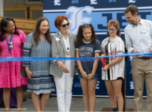 UWABC invested in the new School Based Health Center at Enka Middle