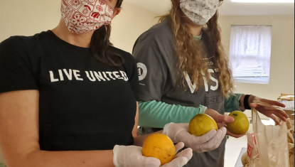 United Way Asheville Americorps COVID-19 Volunteer